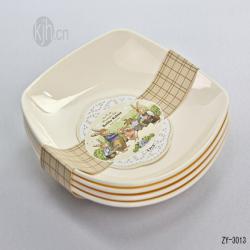 波比小號(hào)簡(jiǎn)約正方餐盤(pán)