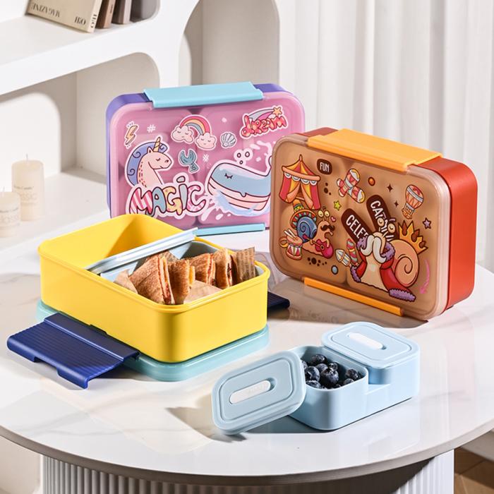 星樂卡通便當盒800ml