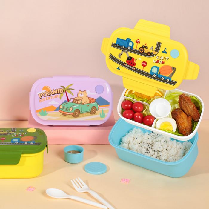 小健將二格飯盒1100ml/1350ml/探索家三格/